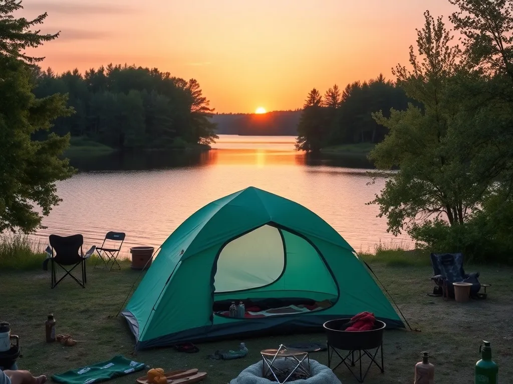 Czy można rozbić namiot nad jeziorem? Przewodnik po biwakowaniu