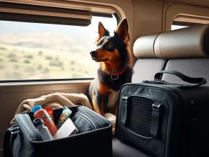 Jak przygotować psa na podróż pociągiem? Praktyczne wskazówki