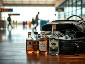 Ile alkoholu można przewieźć samolotem? Przepisy i porady