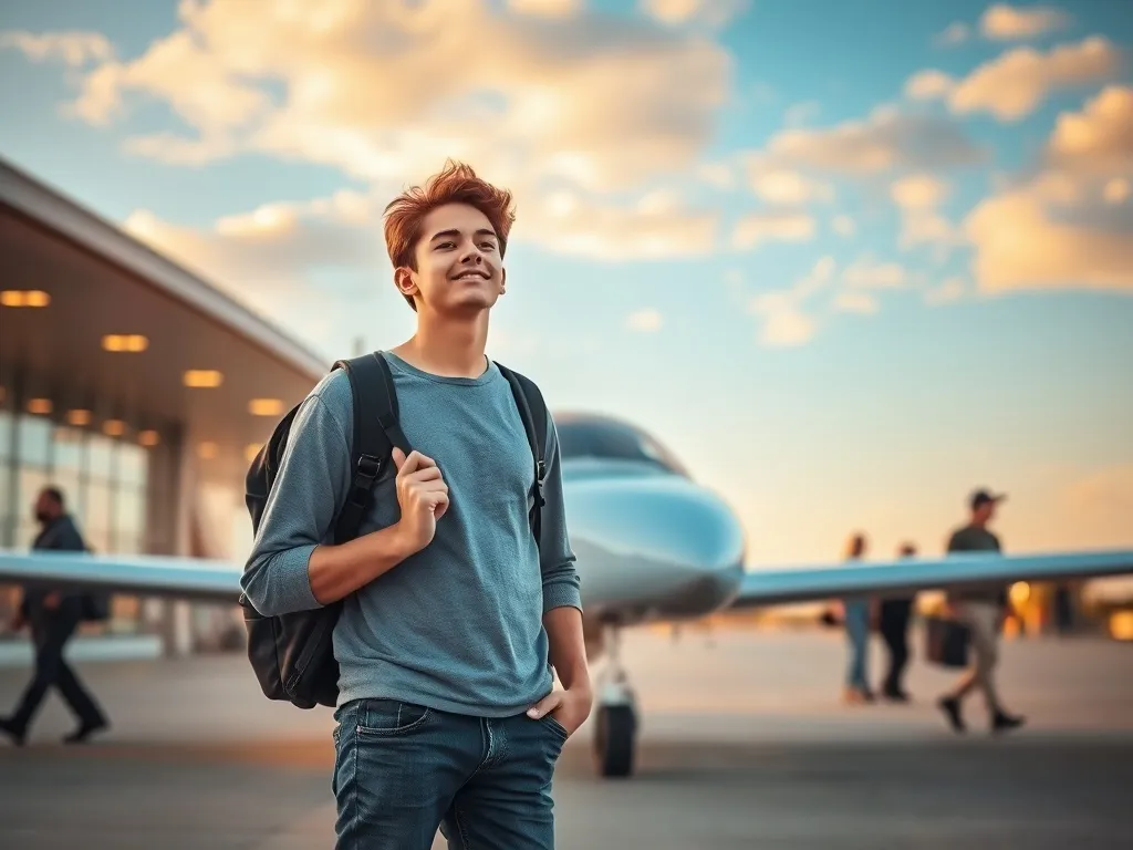 Czy 17 latek może sam lecieć samolotem? Przewodnik dla rodziców