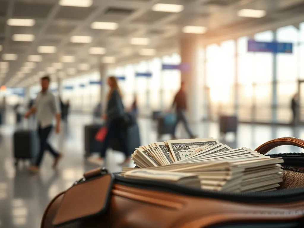 Ile pieniędzy można przewozić samolotem? Przewodnik po przepisach