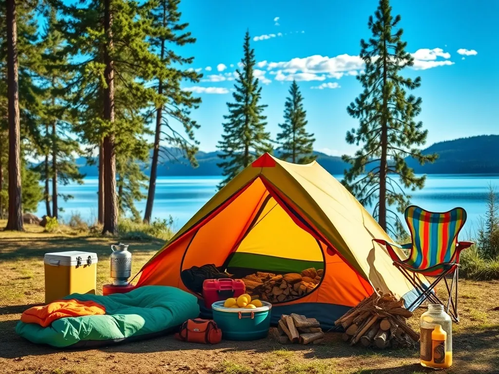 Co zabrać pod namiot? Lista niezbędnych rzeczy na biwak