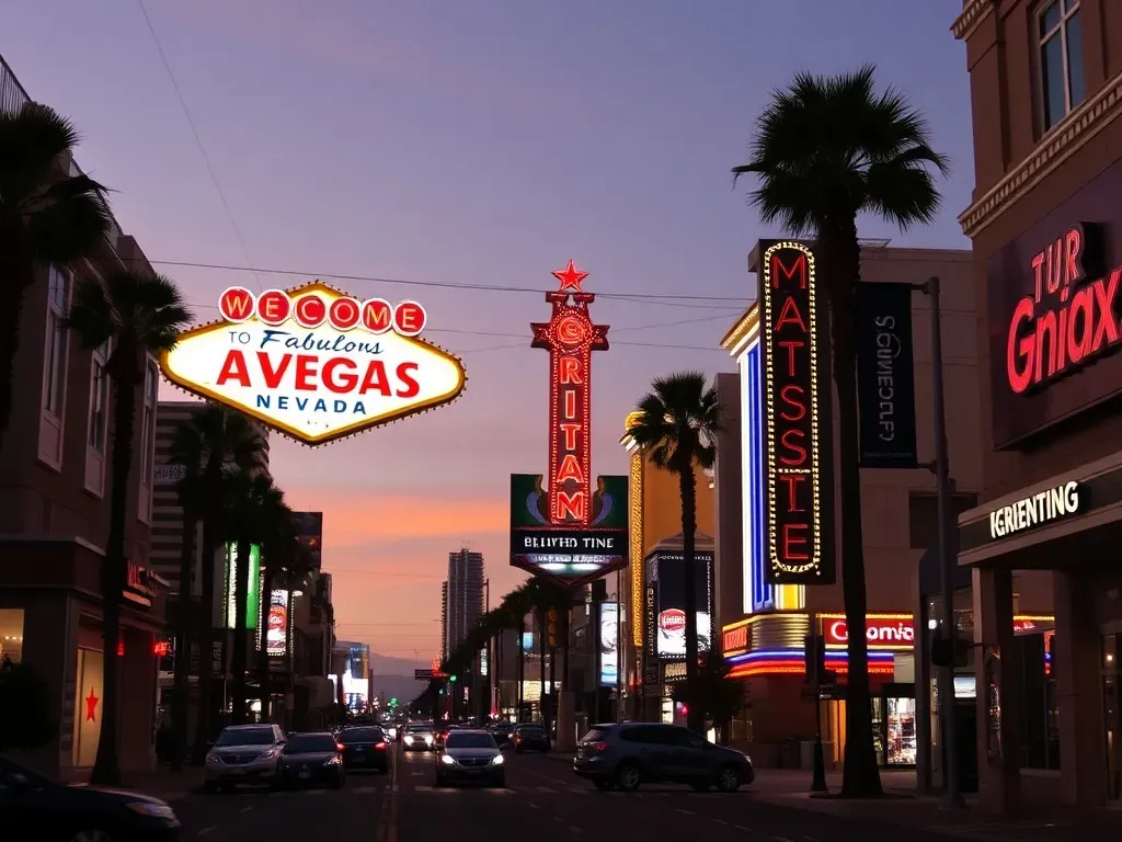 las vegas street