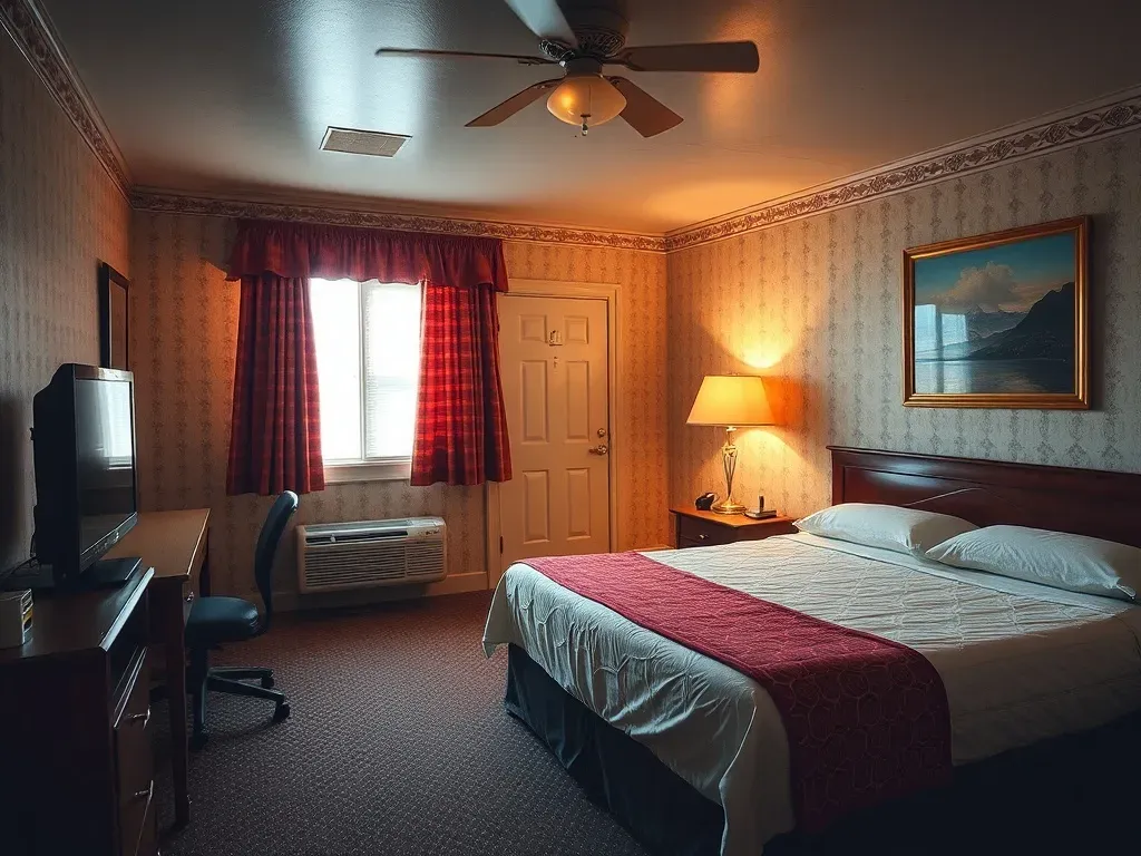 usa las vegas motel room inside