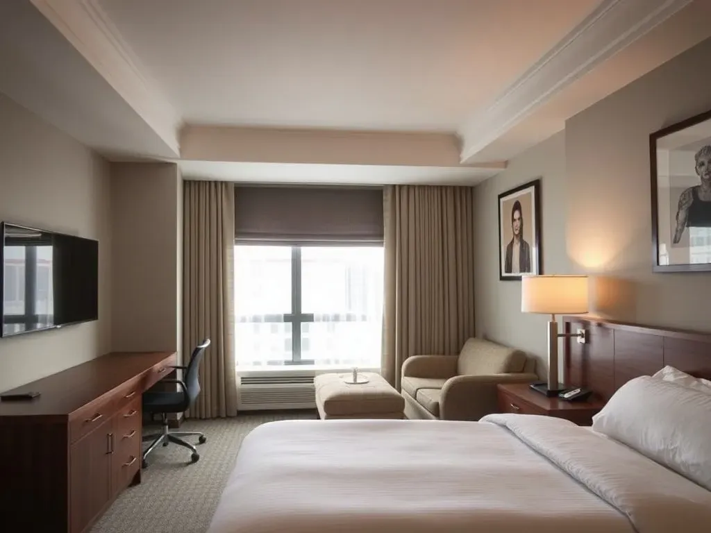 usa hotel room inside