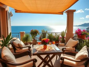 Tradycyjne dania kuchni Cuenca: pieczona wieprzowina, zupa locro de papa, kukurydza, awokado i ziołowa herbata na drewnianym stole.