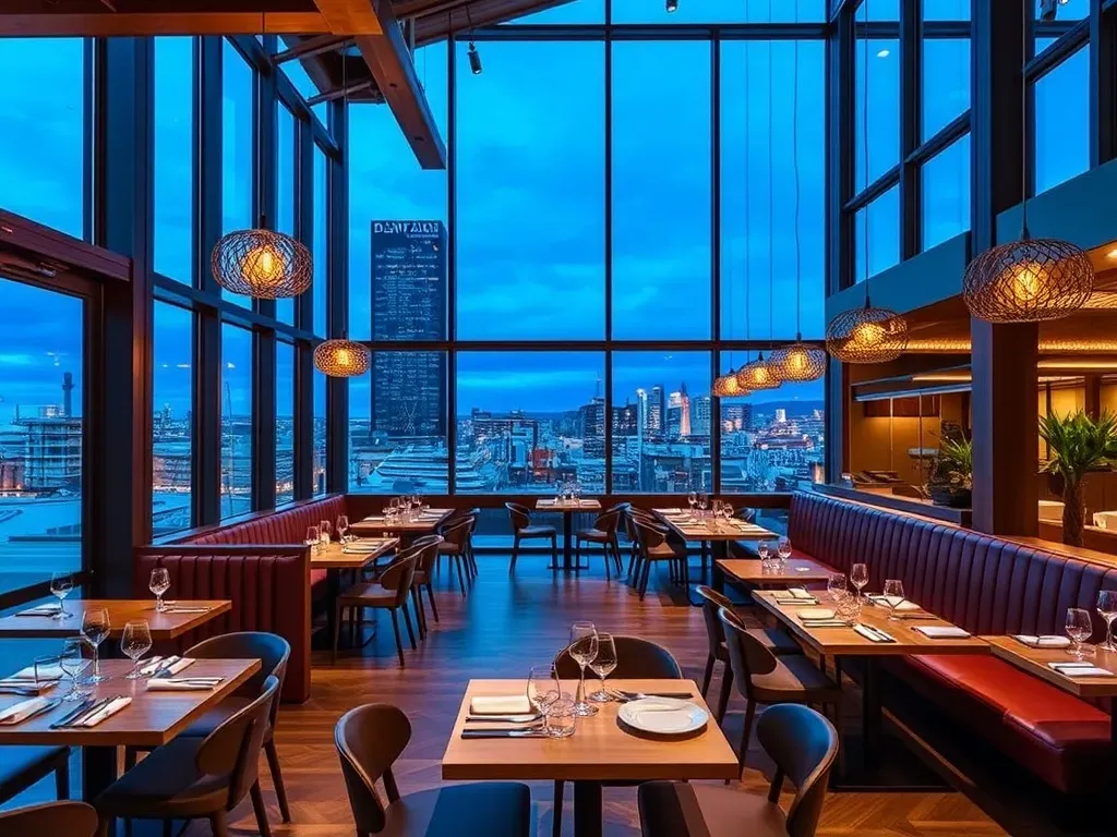 modern australia restaurant inside