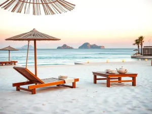 Teksaskie dania w houstońskiej restauracji: brisket, tacos, chili i cornbread na rustykalnym stole w przytulnym wnętrzu.