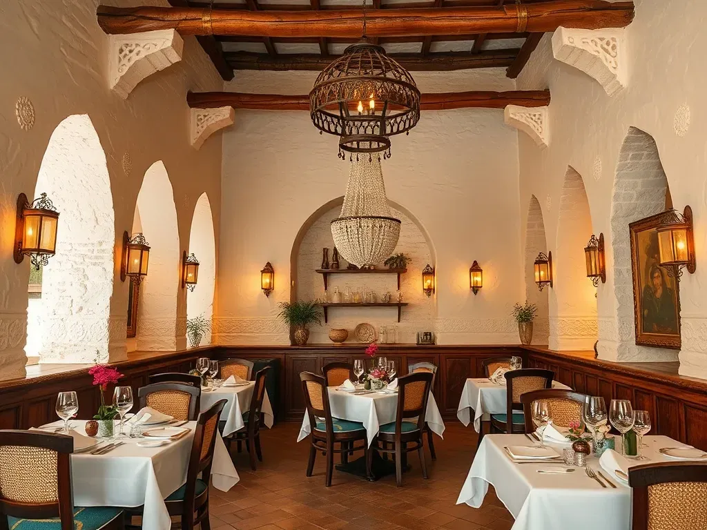 egiptian restaurant inside