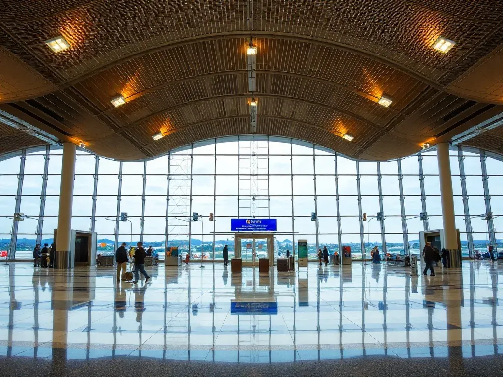 airport hall inside