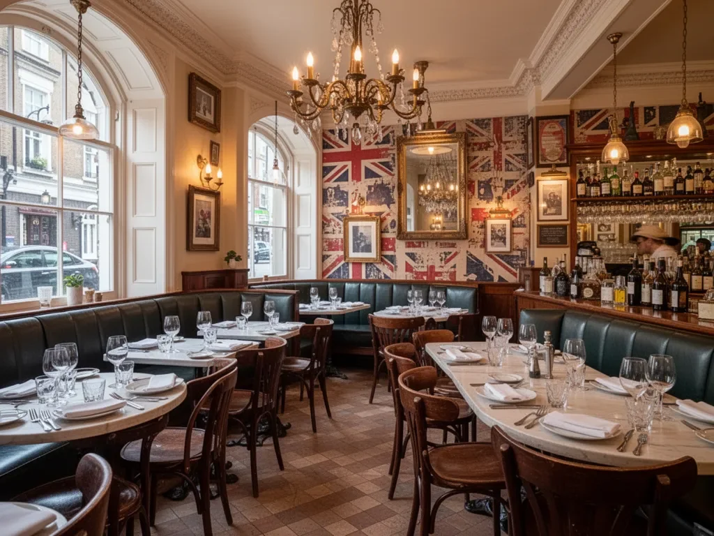 british restaurant inside