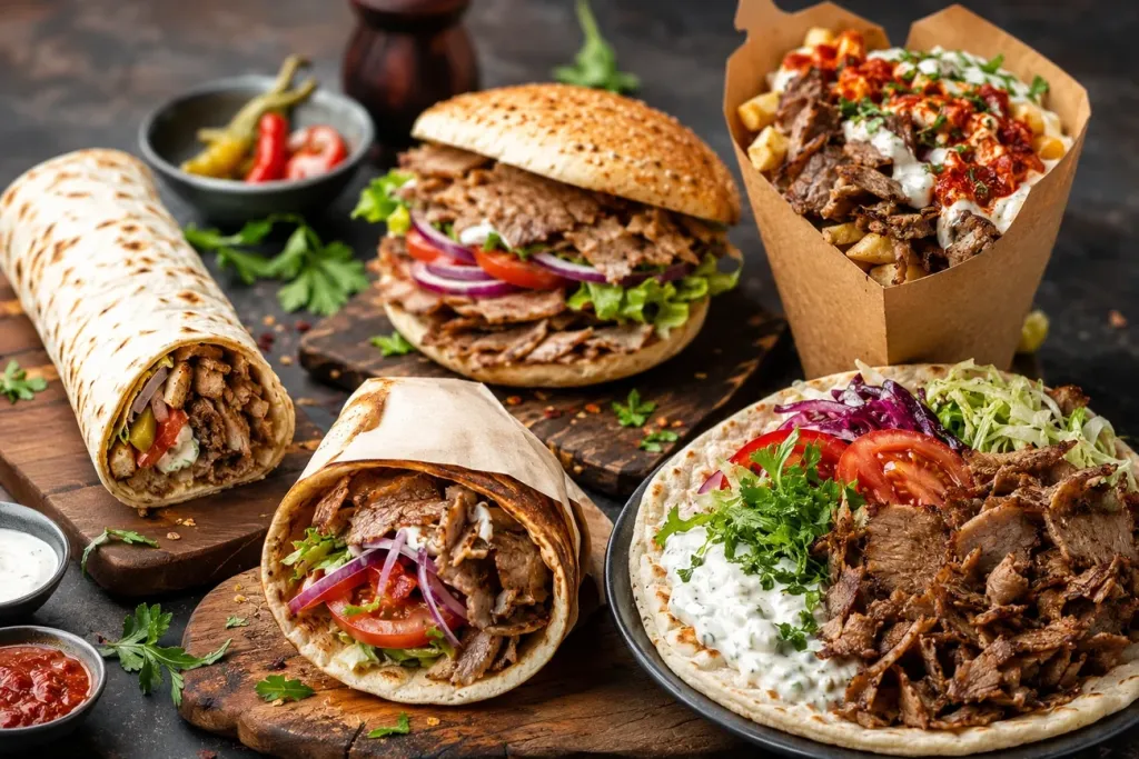 Rodzaje kebaba na świecie i pieczywo używane do ich przygotowania - pita, lavash i tortilla